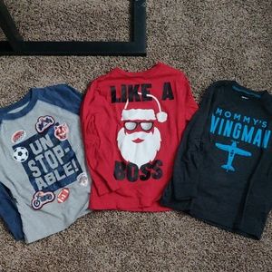 3 long sleeve shirts